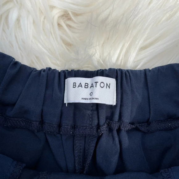 Wilfred Navy Blue Highrise Shorts - Picture 6 of 10